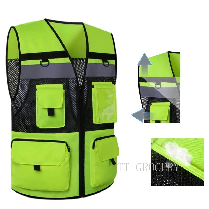 Gilet de signalisation pro