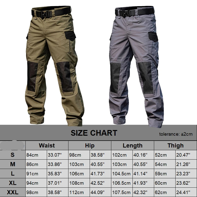 Pantalon de Travail Cargo Homme – Résistant & Imperméable